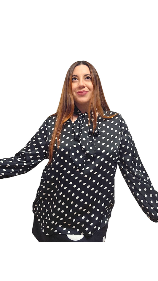 Blusa a pois